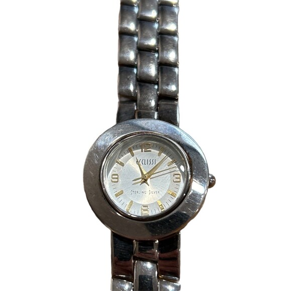 Eccissi Sterling Silver Women’s Watch 32250 Quartz Bracelet Watch Working